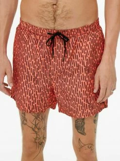 Only & Sons Herren GEMUSTERTE - Badeshorts - Porcelain Rose