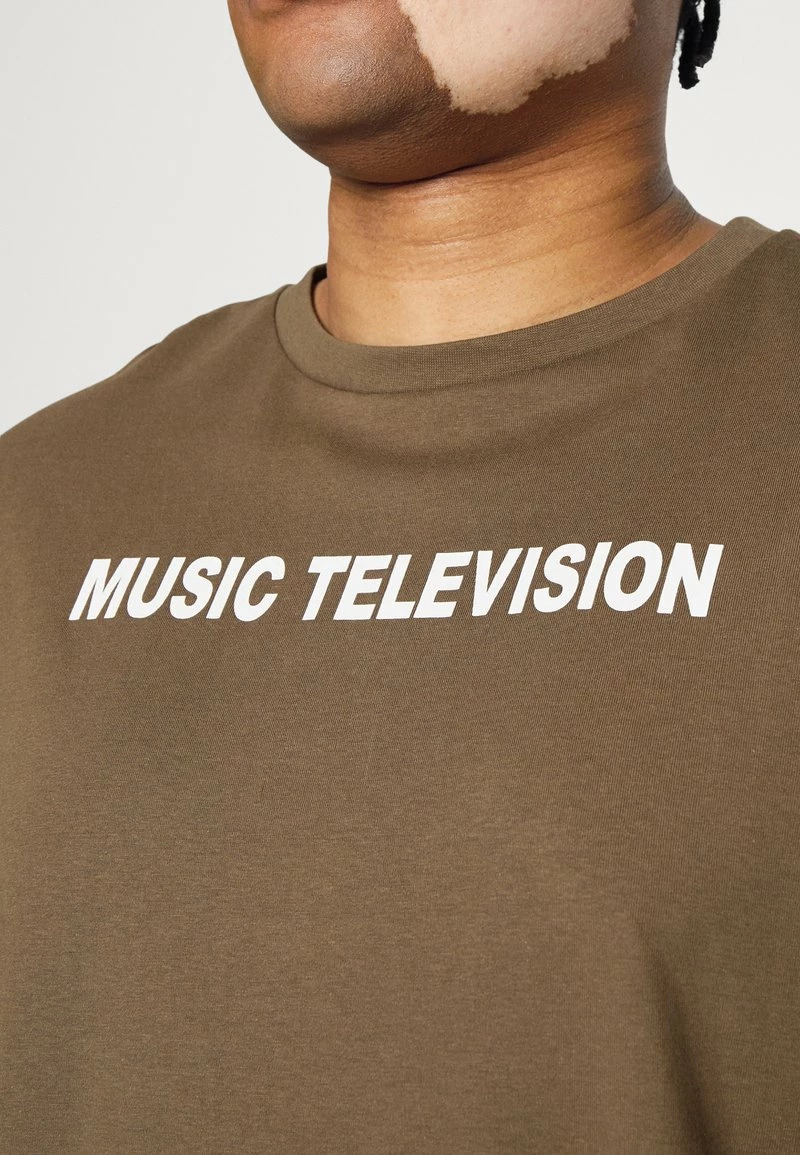 Only & Sons Herren ONSMTV TEE - T-Shirt Print - Teak 4 Only & Sons Herren ONSMTV TEE - T-Shirt Print - Teak – Bild 4