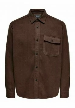 Only & Sons Herren Hemd - Chicory Coffee -Only & Sons Geschäft f70eda4e01f0415fba18cdd01d31a086