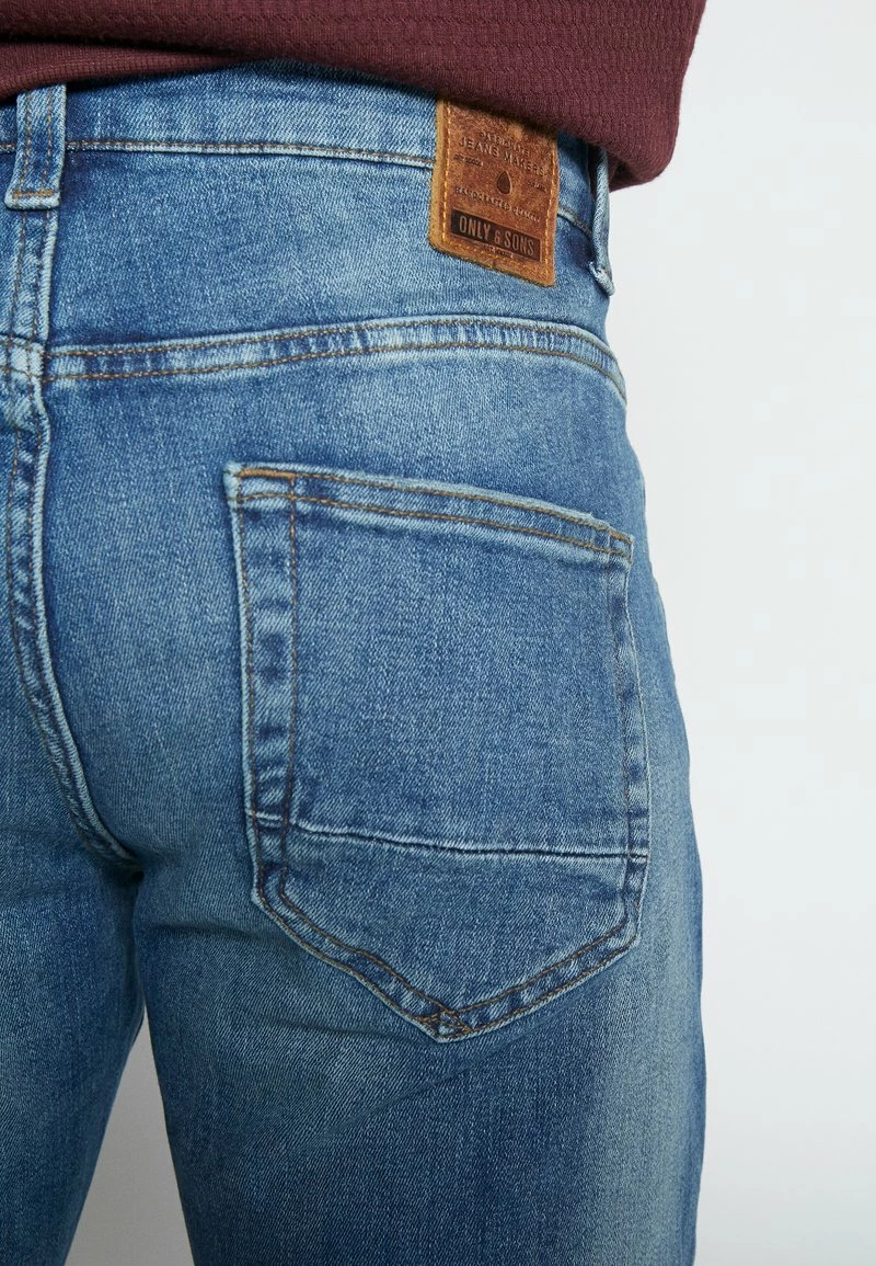 Only & Sons Herren ONSWEFT - Jeans Straight Leg - Blue Denim 5 Only & Sons Herren ONSWEFT - Jeans Straight Leg - Blue Denim – Bild 5