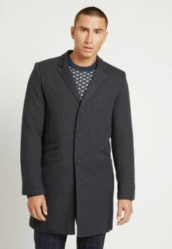 Only & Sons Herren ONSJULIAN KING COAT - Klassischer Mantel - Night Sky Melange