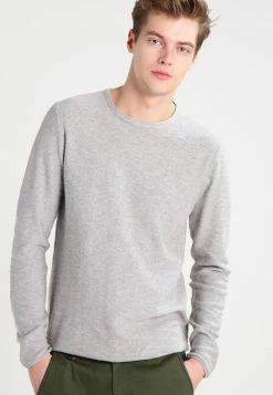Only & Sons Herren ONSPALDIN - Strickpullover - Medium Grey Melange