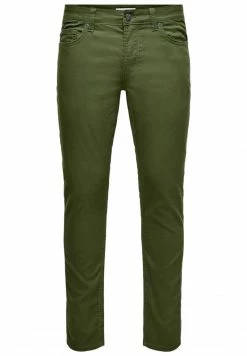 Only & Sons Herren ONSLOOM - Jeans Slim Fit - Olive Night -Only & Sons Geschäft f9e7dccf54944a389519df948a828844