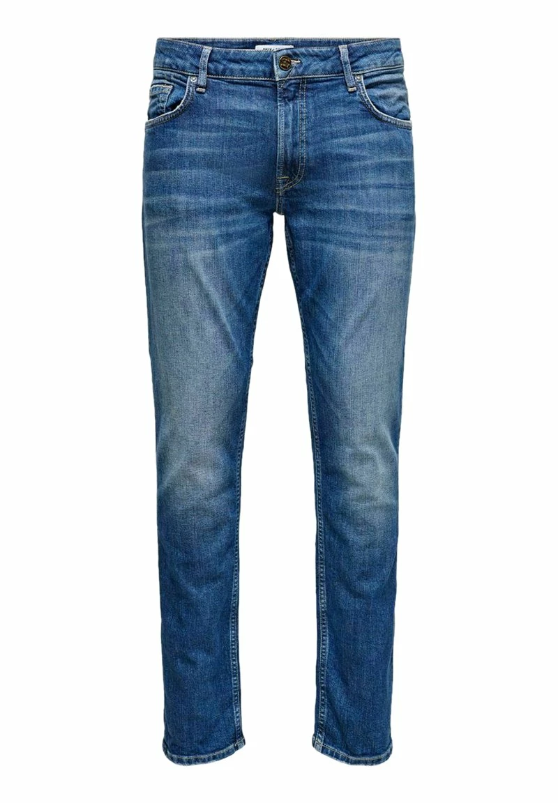 Only & Sons Herren Jeans Straight Leg - Blue Denim 6 Only & Sons Herren Jeans Straight Leg - Blue Denim – Bild 6