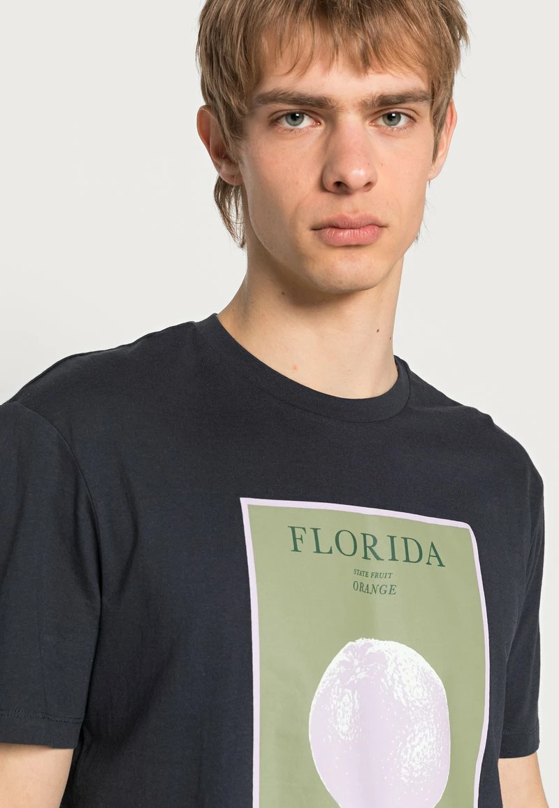 Only & Sons Herren ONSIKE NEW TEE - T-Shirt Print - Dark Navy 5 Only & Sons Herren ONSIKE NEW TEE - T-Shirt Print - Dark Navy – Bild 5