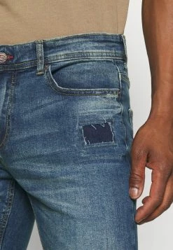 Only & Sons Herren ONSLOOM LIFE SLIM BLUEDAMAGE - Jeans Slim Fit - Blue Denim -Only & Sons Geschäft fac7863e67f74bd7a988a02d5c08fcae