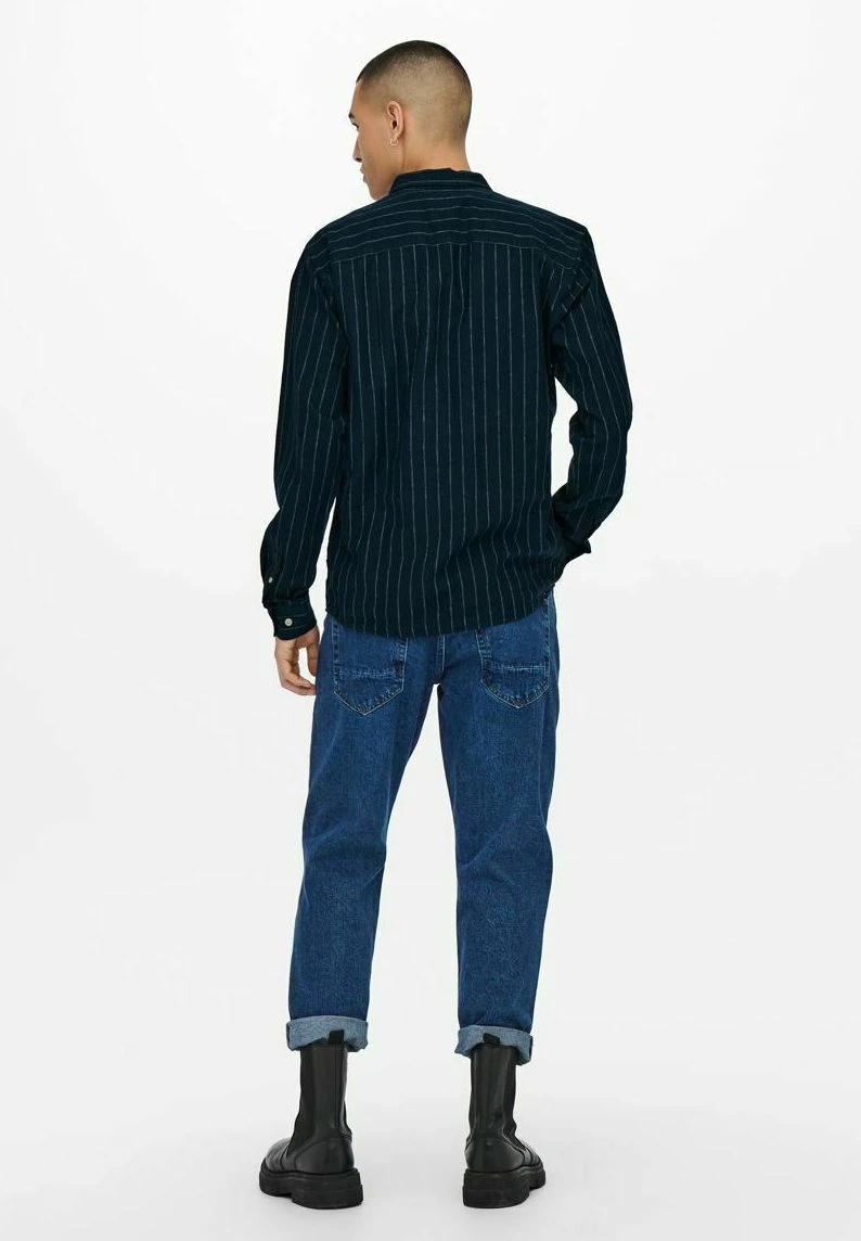 Only & Sons Herren Hemd - Dark Navy 3 Only & Sons Herren Hemd - Dark Navy – Bild 3