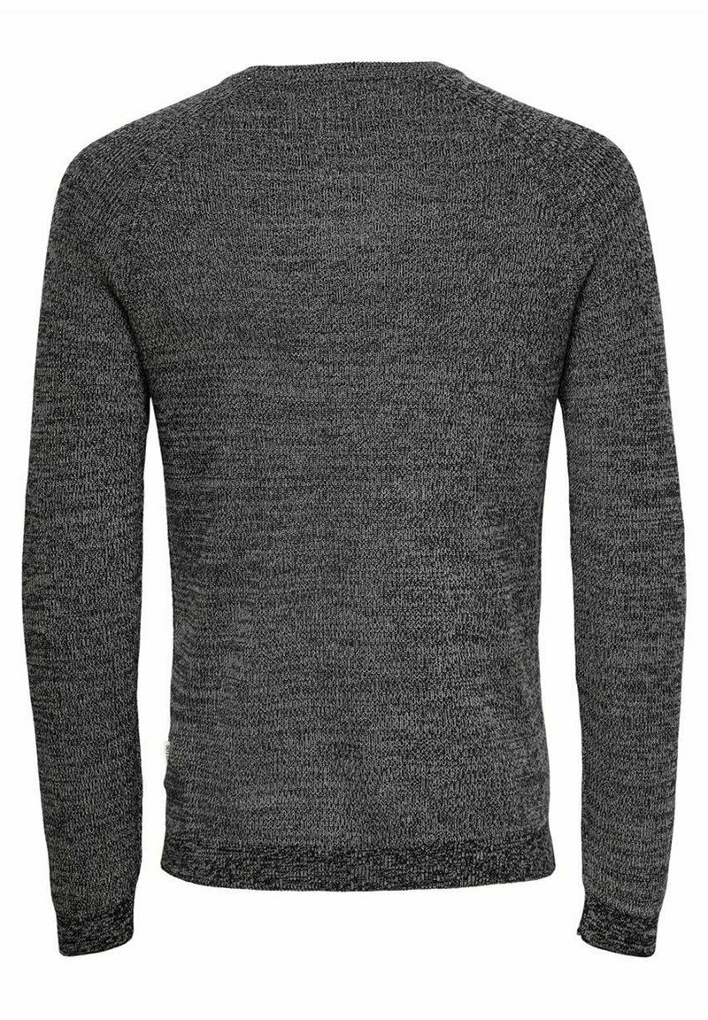 Only & Sons Herren Strickpullover - Black 2 Only & Sons Herren Strickpullover - Black – Bild 2