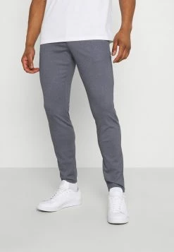 Only & Sons Herren ONSMARK TAP PANT CHECK - Stoffhose - Dark Navy