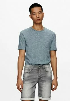 Only & Sons Herren ONSALBERT LIFE NEW - T-Shirt Basic - Blue Glow