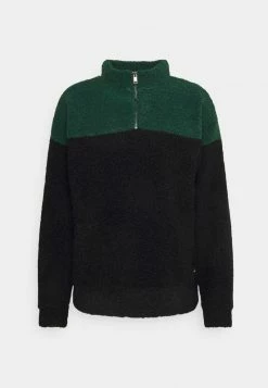 Only & Sons ZIP HIGHNECK - Fleecepullover - Dark Green | Herren