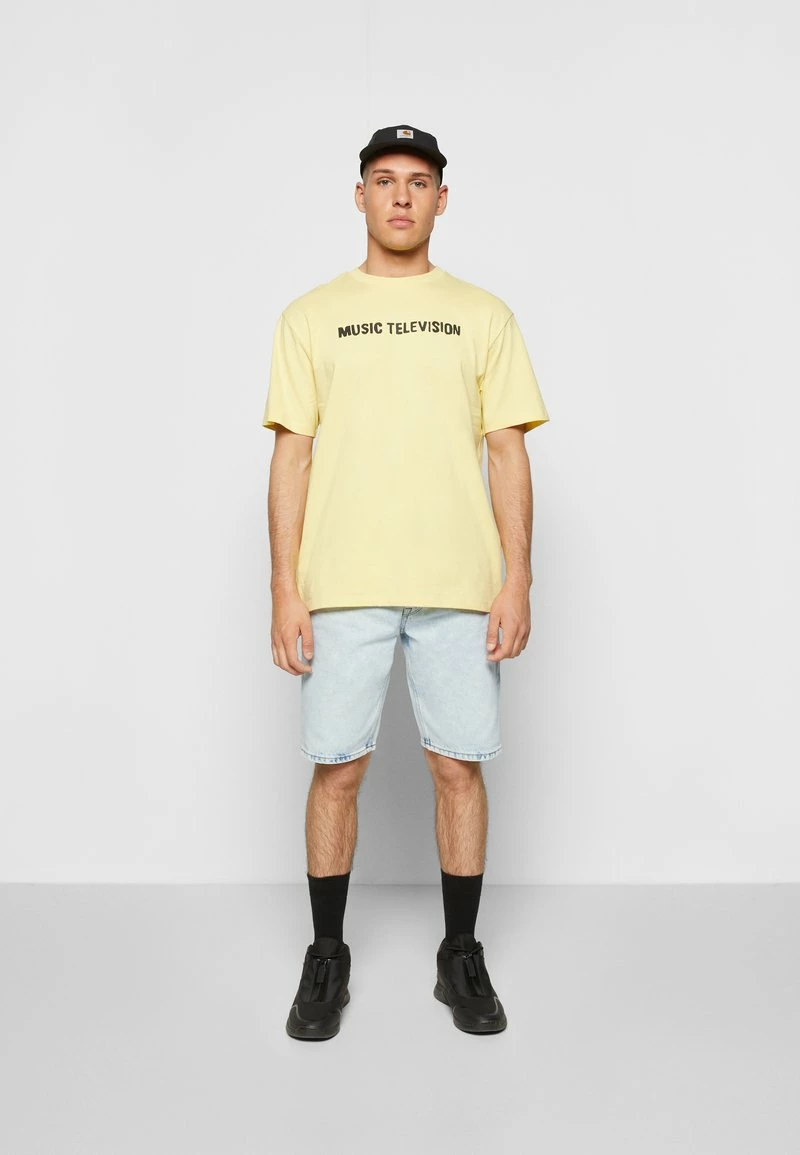 Only & Sons ONSAVI BLEACH - Jeans Shorts - Blue Denim | Herren 2 Only & Sons ONSAVI BLEACH - Jeans Shorts - Blue Denim | Herren – Bild 2