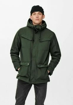 Only & Sons Herren Parka - Peat