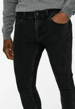 Only & Sons Herren SKINNY FIT ONSWARP LIFE - Jeans Skinny Fit - Black Denim 9 Only & Sons Herren SKINNY FIT ONSWARP LIFE - Jeans Skinny Fit - Black Denim -Only & Sons Geschäft fd0941b5d0be4593bc13bae36fbae23d
