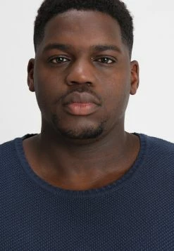 Only & Sons Herren DAN STRUCTURE CREW - Strickpullover - Dress Blue -Only & Sons Geschäft fd56033ede9a46638e1a600dc52a7e04