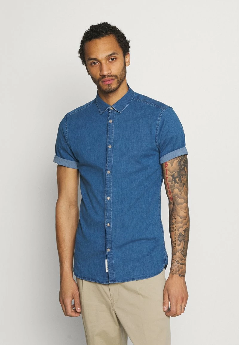 Only & Sons ONSTROY LIFE CHAMBRAY STRETCH - Hemd - Medium Blue Denim | Herren 1 Only & Sons ONSTROY LIFE CHAMBRAY STRETCH - Hemd - Medium Blue Denim | Herren