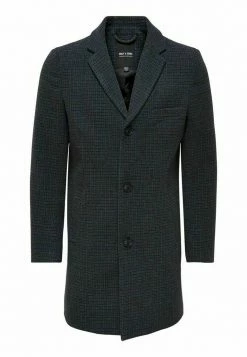 Only & Sons Herren ONSJAYLON CHECK COAT - Klassischer Mantel - Majolica Blue -Only & Sons Geschäft feda79dfb1504379939c781d49ad18b2