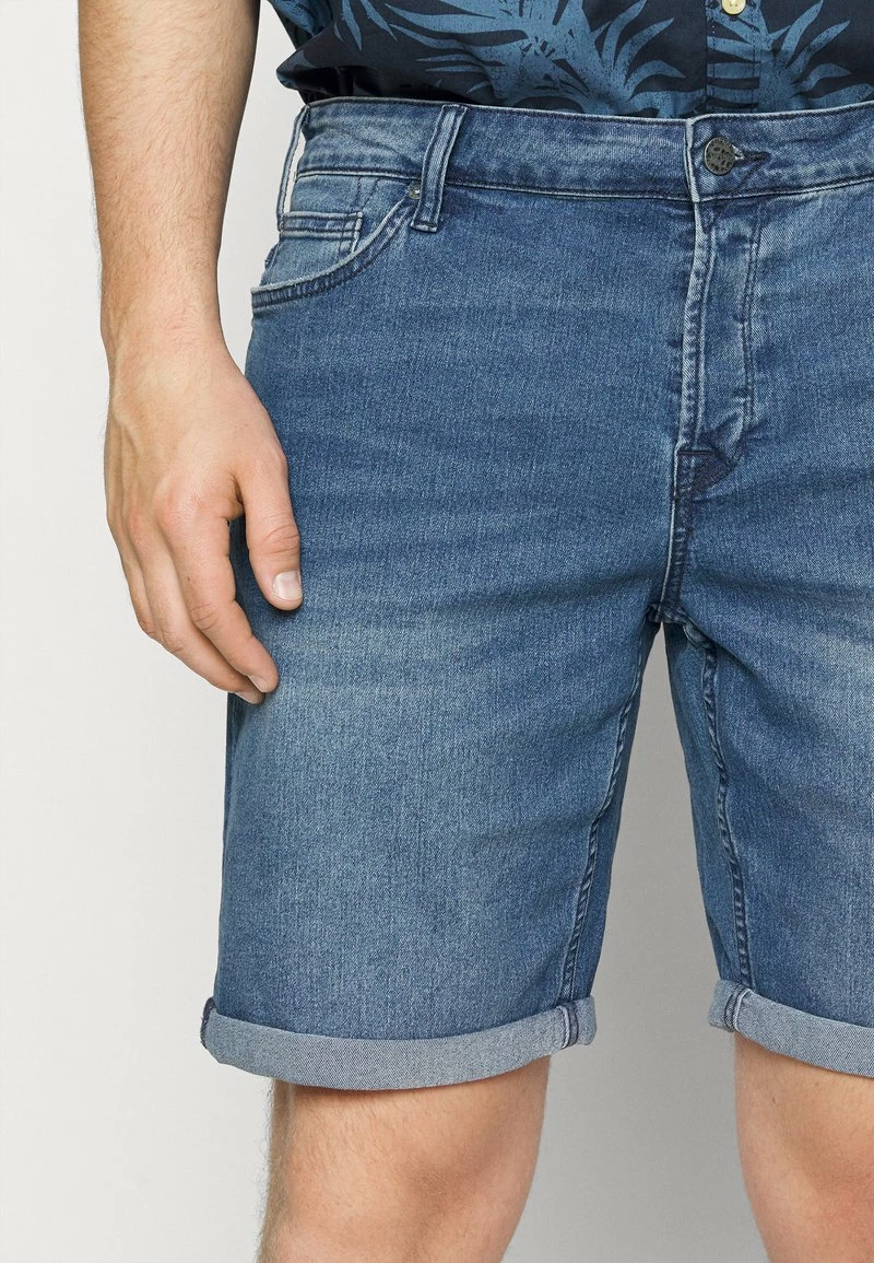 Only & Sons Herren ONSPLY - Jeans Shorts - Blue Denim 7 Only & Sons Herren ONSPLY - Jeans Shorts - Blue Denim – Bild 7