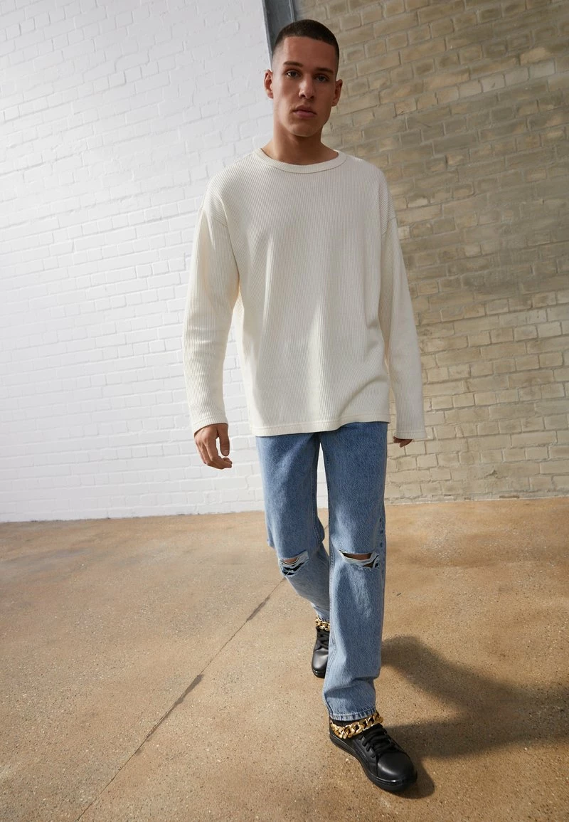 Only & Sons Herren ONSEDGE LOOSE WASHED - Jeans Straight Leg - Blue Denim 1 Only & Sons Herren ONSEDGE LOOSE WASHED - Jeans Straight Leg - Blue Denim